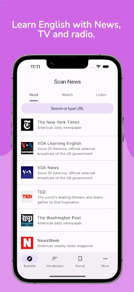 Scan News screenshot 1